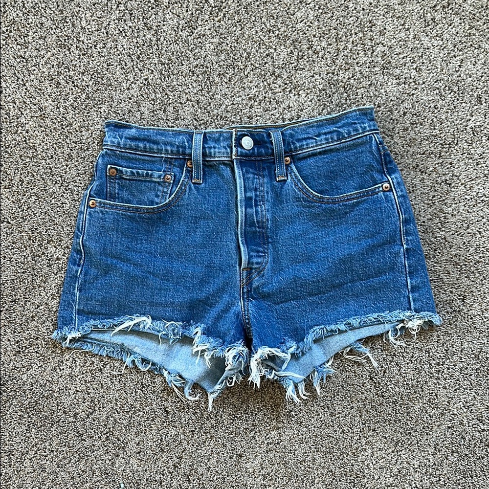 Levi’s 501 Denim Blue Women's Shorts